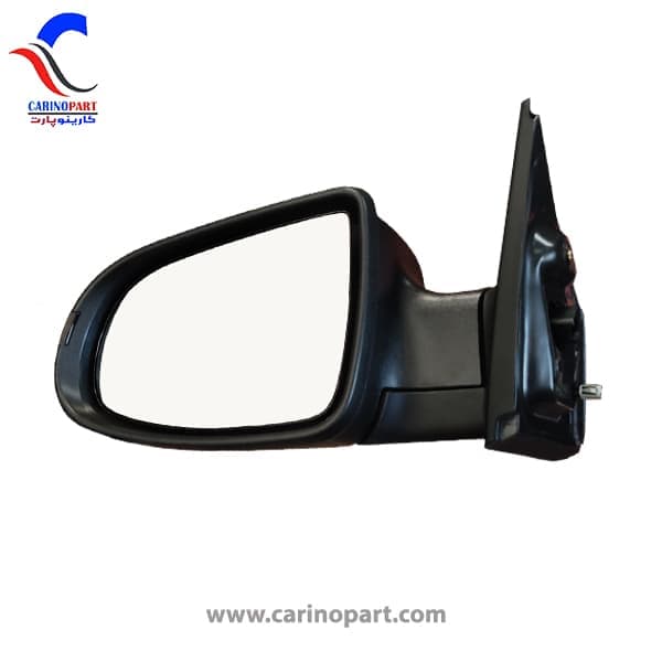 آینه بغل خام چپ (بدون قاب) شاهین