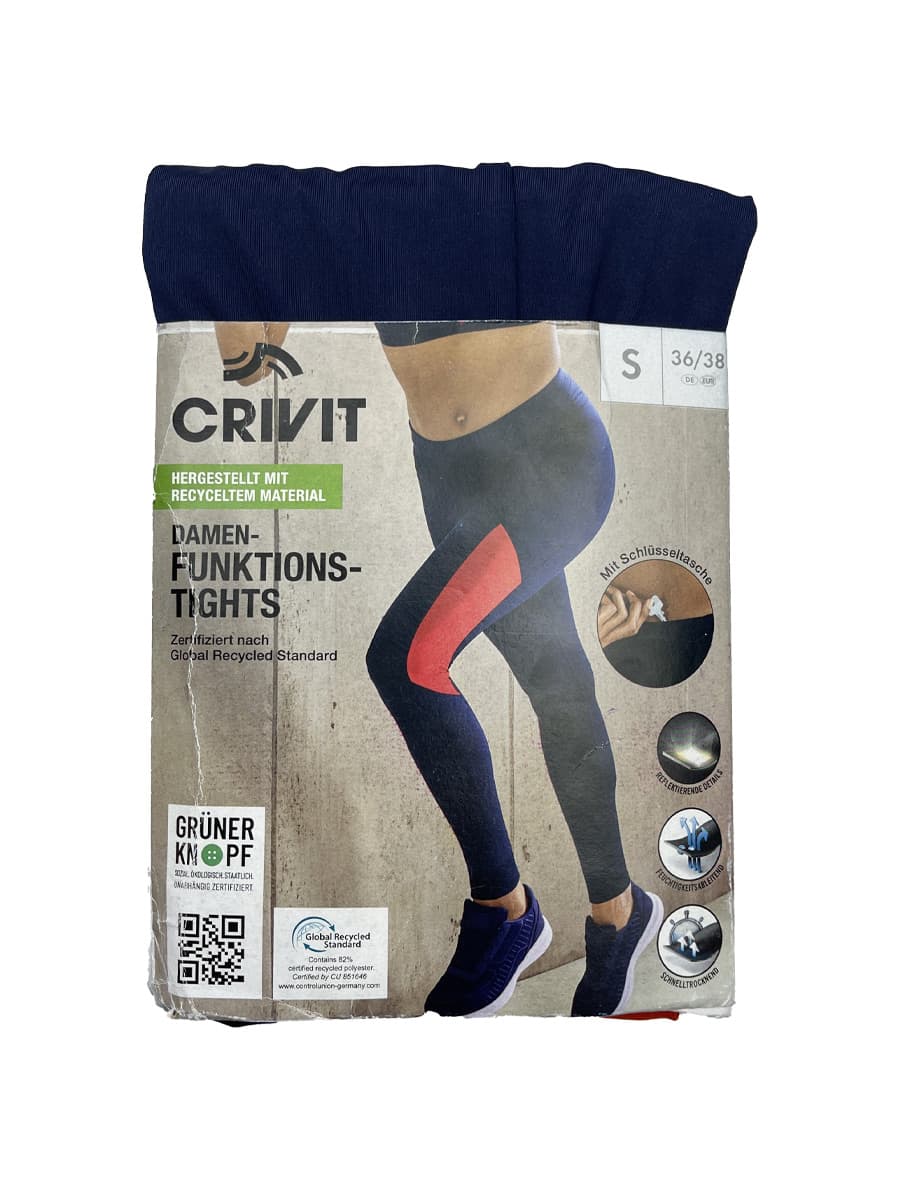 لگ ورزشی سرمه ای زنانه کریویت کد va868