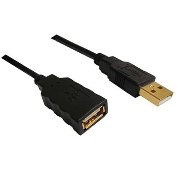 کابل افزایش USB 2.0 بطول 3 متر با زغال نویز گير فرانت مدل FN-U2CF30