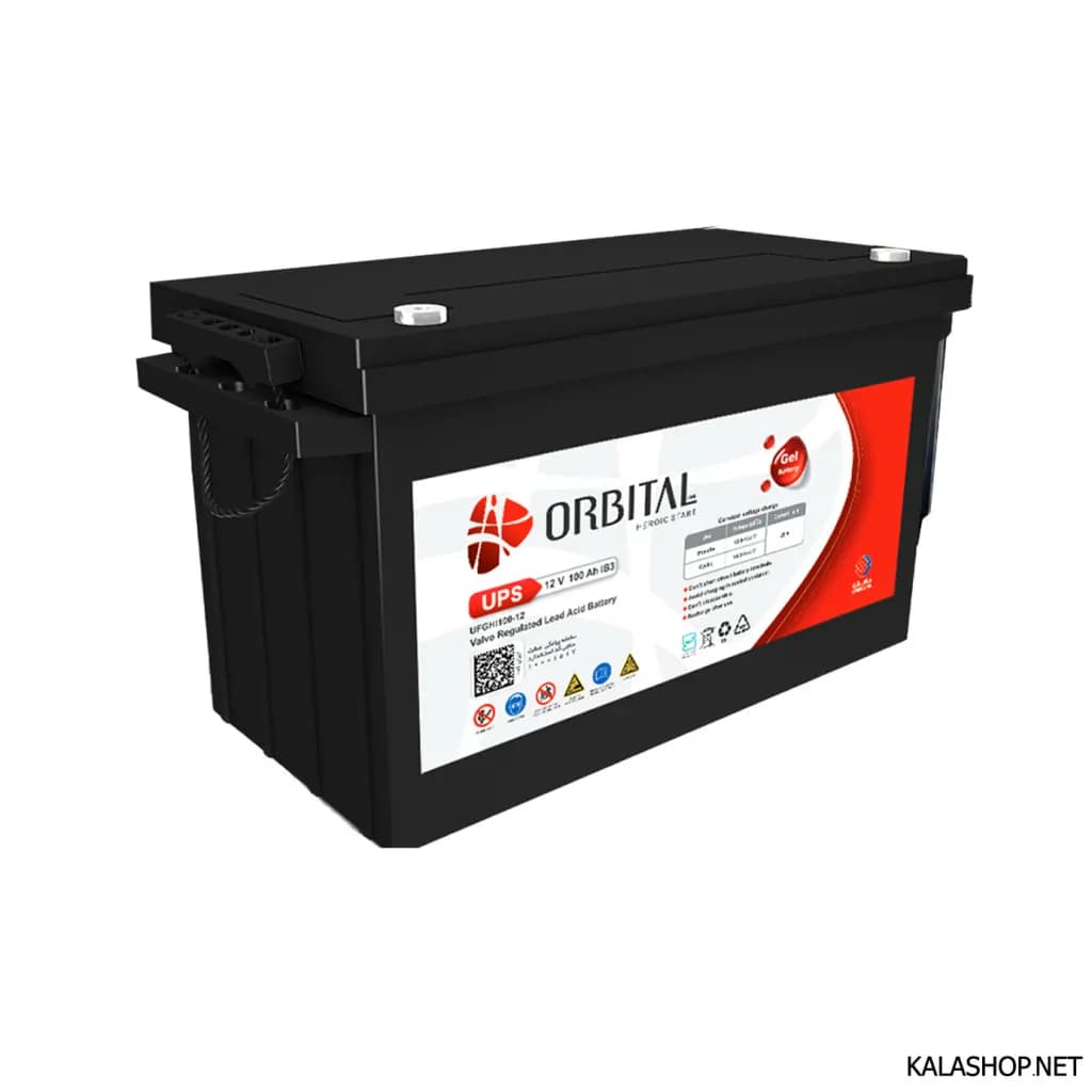 قیمت و خرید باتری یو پی اس 65 آمپر اوربیتال سپاهان باتری UFGMI65-12