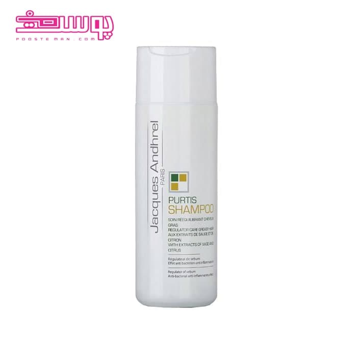 شامپو مخصوص موی چرب ژاک آندرل پاریس حجم 200ml
