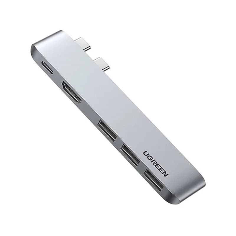 هاب 5 پورت Type C یوگرین UGREEN CM251 مخصوص مک بوک