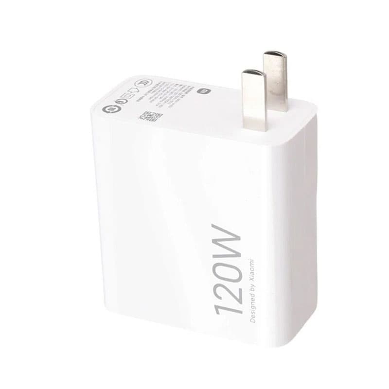 شارژر اصلی 120 وات شیائومی + کابل (120max درصد شمار)