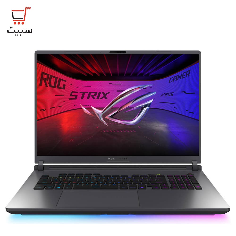 لپ تاپ 18 اینچی گیمینگ ایسوس مدل ROG Strix G18 2025 G815JPR i9 14900HX 64G 3T SSD 8G RTX 5070 WQXGA