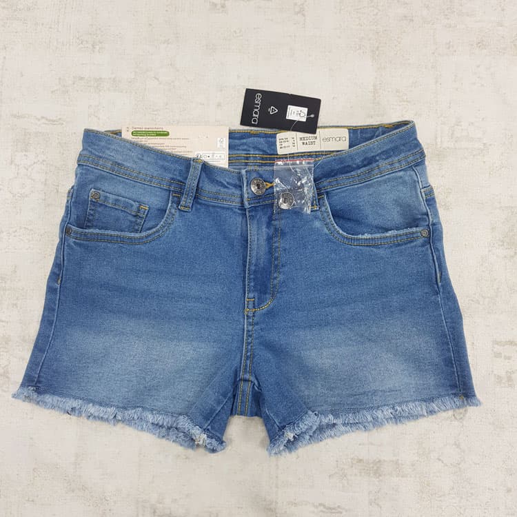 شورتک جین زنانه اسمارا کد b2779