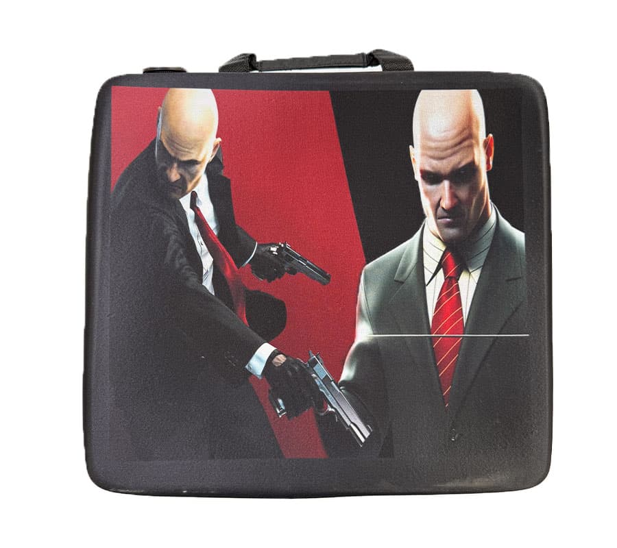 کیف حمل پلی استیشن 4 طرح هیتمن