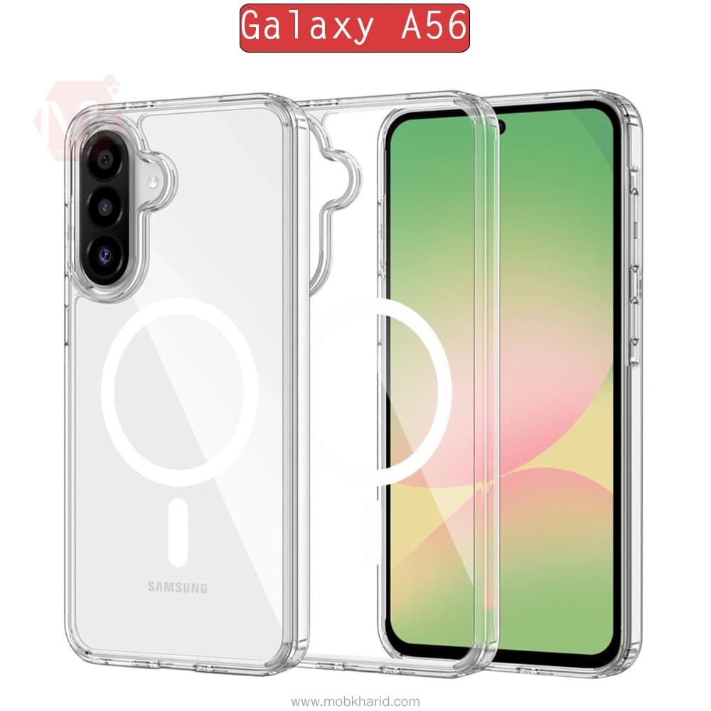 قاب محافظ Hybrid Clear Magsafe Case | Samsung Galaxy A56