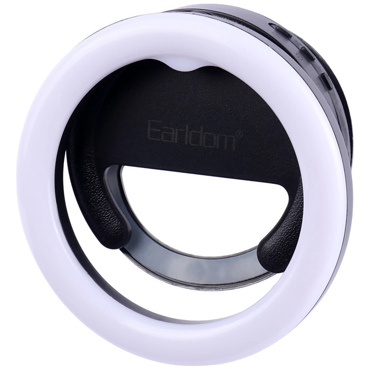 رینگ لایت کلیپسی گوشی موبایل، تبلت و لپ‌تاپ شارژی ارلدام ET-ZP27