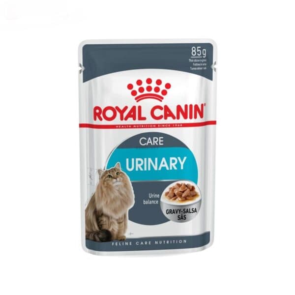 غذای پوچ گربه یورینری رویال کنین (Royal Canin Cat Urinary Care Wet Pouch) وزن 85 گرم