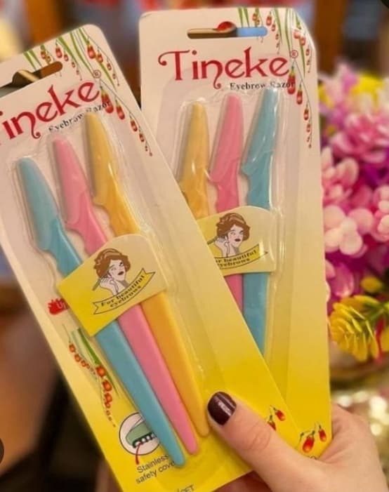 تیغ اصلاح ۳تایی تینکل اصلی شیار دار