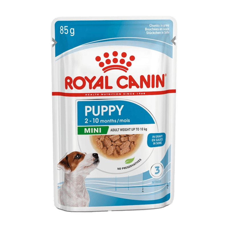 پوچ توله سگ نژاد کوچک رویال کنین وزن ۸۵ گرم