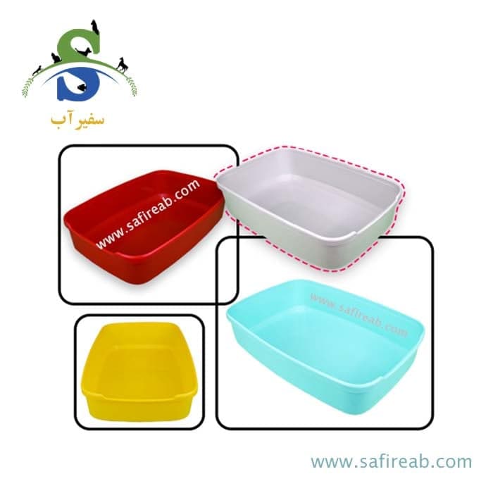 ظرف خاک بدون لبه گربه دنیل