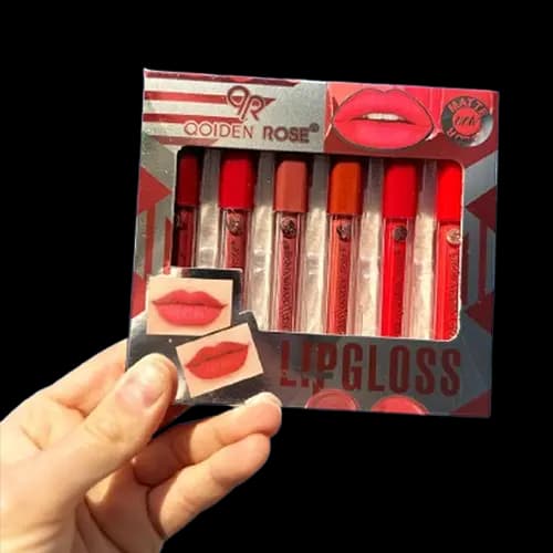 پک رژلب مایع مخملی گلدن رز