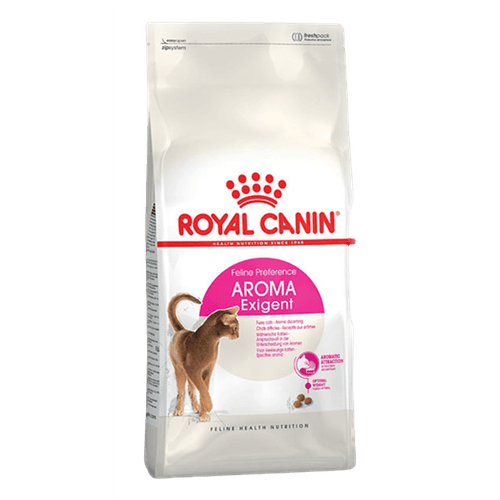 غذای خشک گربه بد غذا رویال کنین Royal Canin Aroma Exigent وزن 2 کیلوگرم