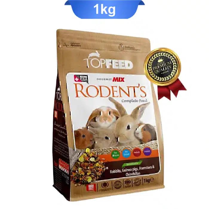 خوراک آجیلی جوندگان تاپ فید وزن 1 کیلوگرم TopFeed Rodents