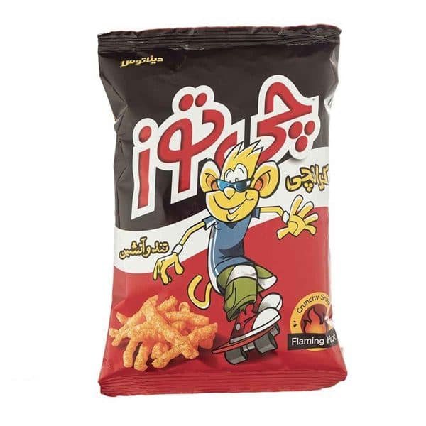اسنک کرانچی تند و آتشین چی توز 55 گرم