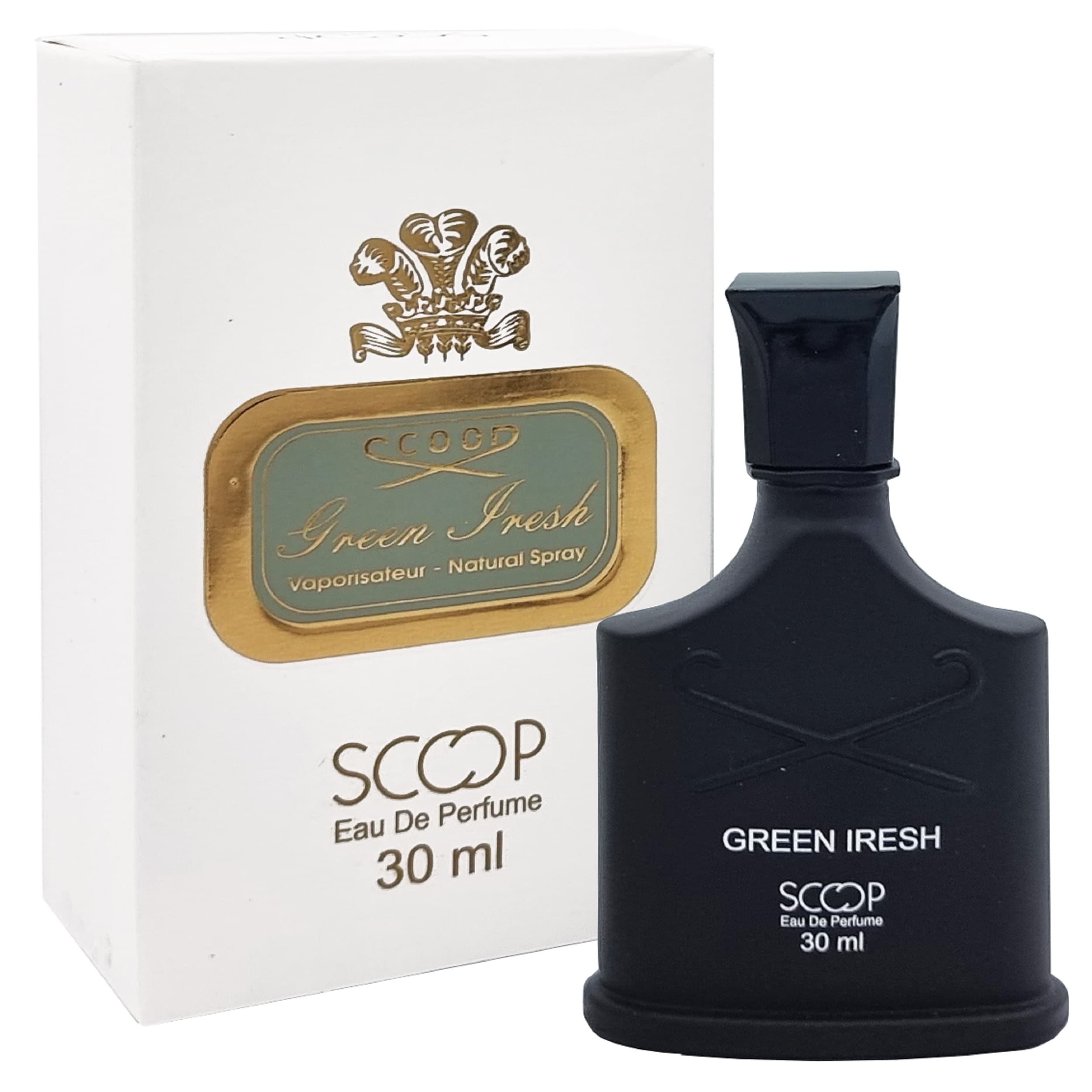 عطر جیبی مردانه اسکوپ مدل گرین ایریش حجم 30 میلی لیتر