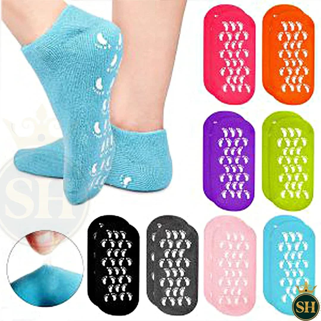 جوراب سیلیکونی ژله ای ترک پا Cracked leg jelly socks