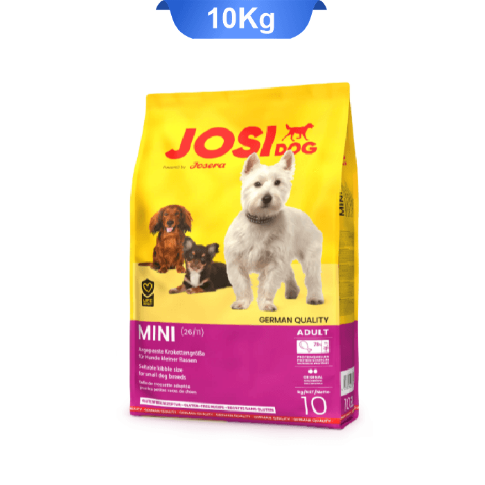 غذای خشک سگ نژاد کوچک جوسی داگ وزن 10 کیلوگرم JosiDog Mini Adult