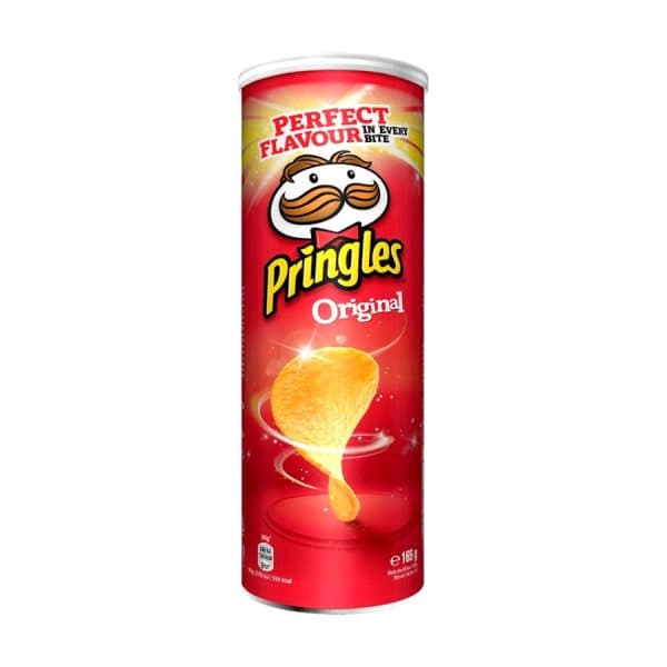 چیپس پرینگلز ساده مدل اورجینال وزن 165 گرم