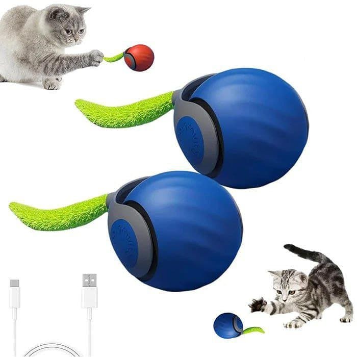 توپ هوشمند دم دار گربه شارژی