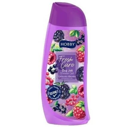 شامپو بدن هوبی مدل Fresh Care حاوی عصاره تمشک و شاه توت حجم 500 میلی لیتر