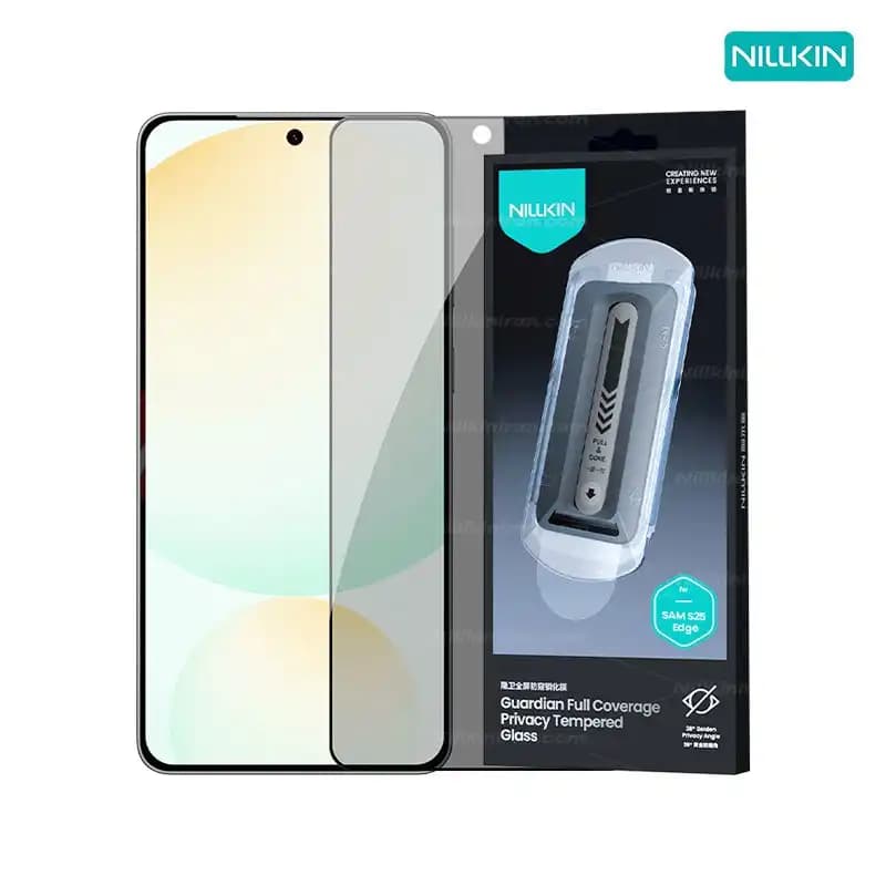 گلس حریم شخصی نیلکین سامسونگ Galaxy S25 Edge مدل Guardian privacy