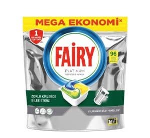 قرص ماشین ظرفشویی فیری پلاتینیوم بسته 96 عددی