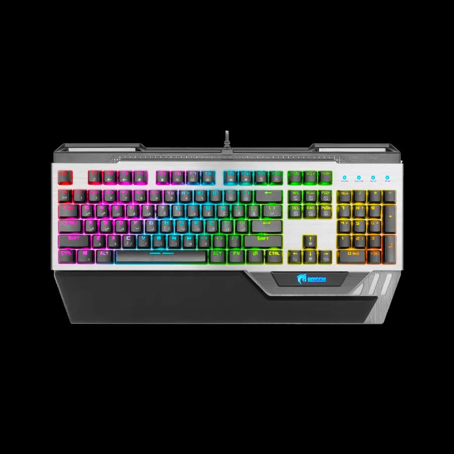 کیبورد مکانیکال گیمینگ گرین مدل GK803 RGB