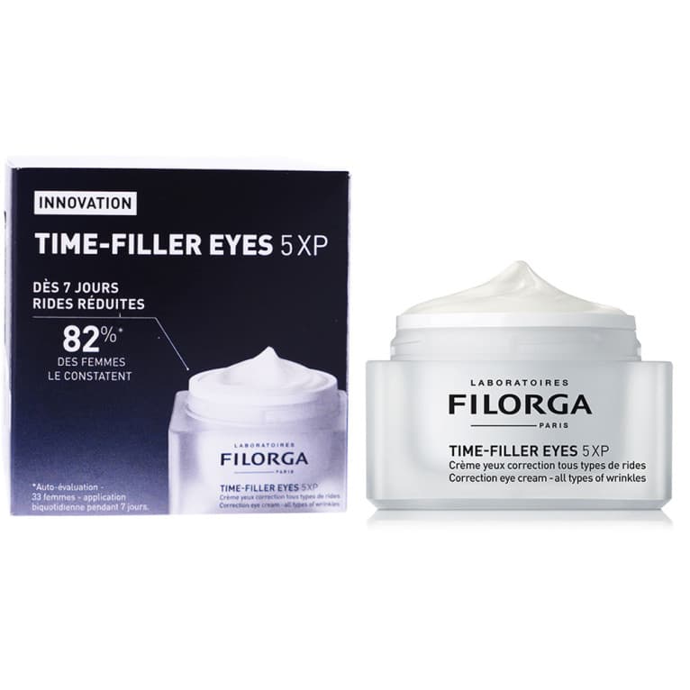 کرم دور چشم ضد چروک قوی و جوانساز تایم فیلر ۵Xفیلورگا اصل/ FILORGA TIME-FILLER Eyes 5XP