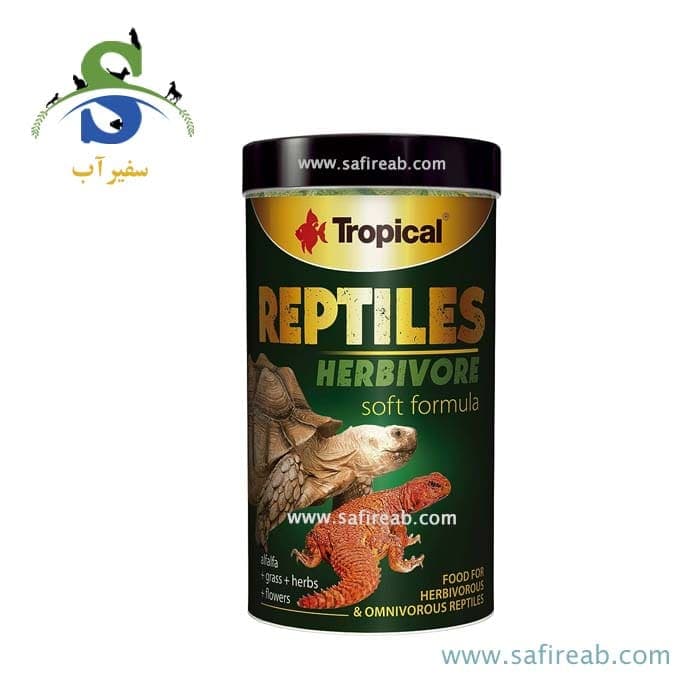 غذای خزندگان گیاه خوار رپتایل هربی وور تروپیکال