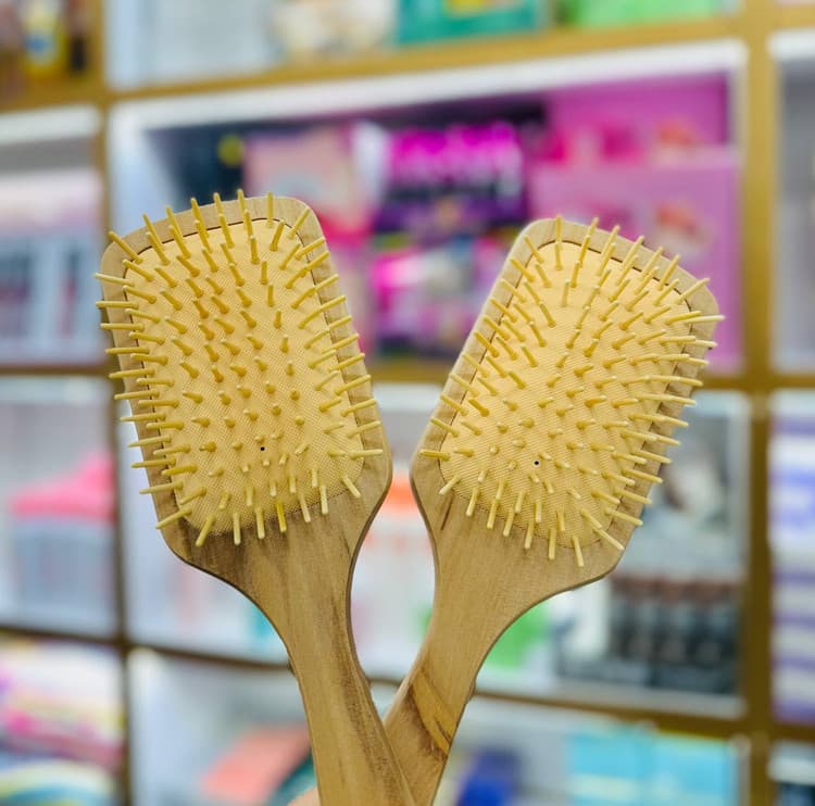 برس تمام چوبی بامبو