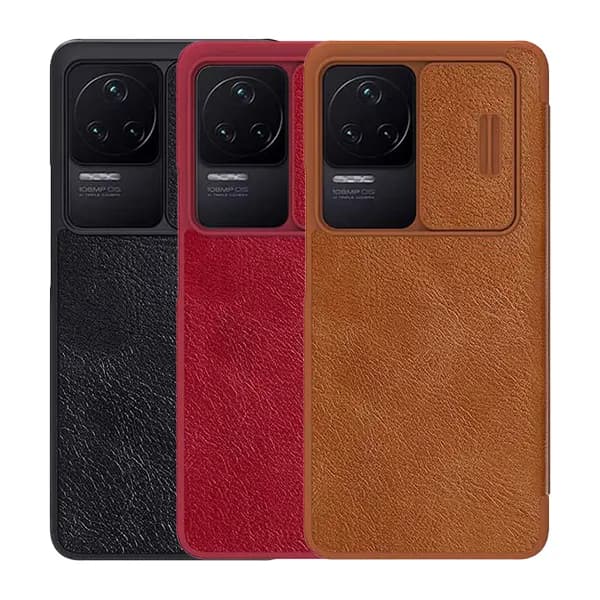 کیف چرمی نیلکین Qin Pro شیائومی Redmi K50/K50 Pro