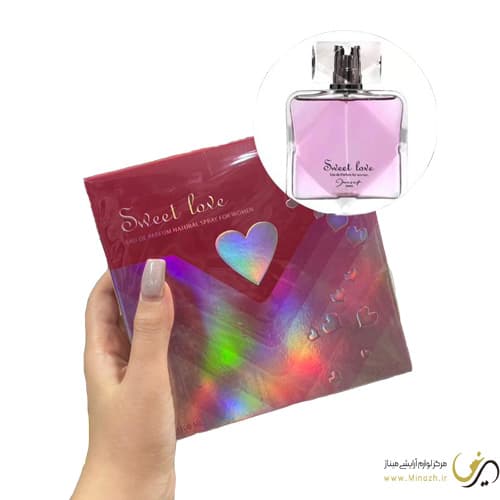 ادکلن زنانه شیرین ژک ساف سوییت لاو(مشابه ویکتوریا سکرت بامبشل) Jacsaf Sweet Love