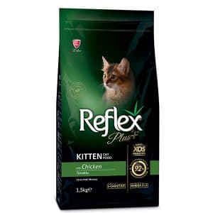 غذای خشک بچه گربه رفلکس پلاس مدل کیتن وزن 1.5 کیلوگرم