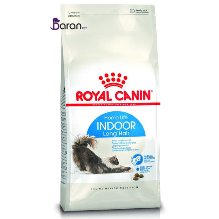 غذای خشک گربه های مو بلند خانگی رویال کنین وزن 2 کیلوگرم