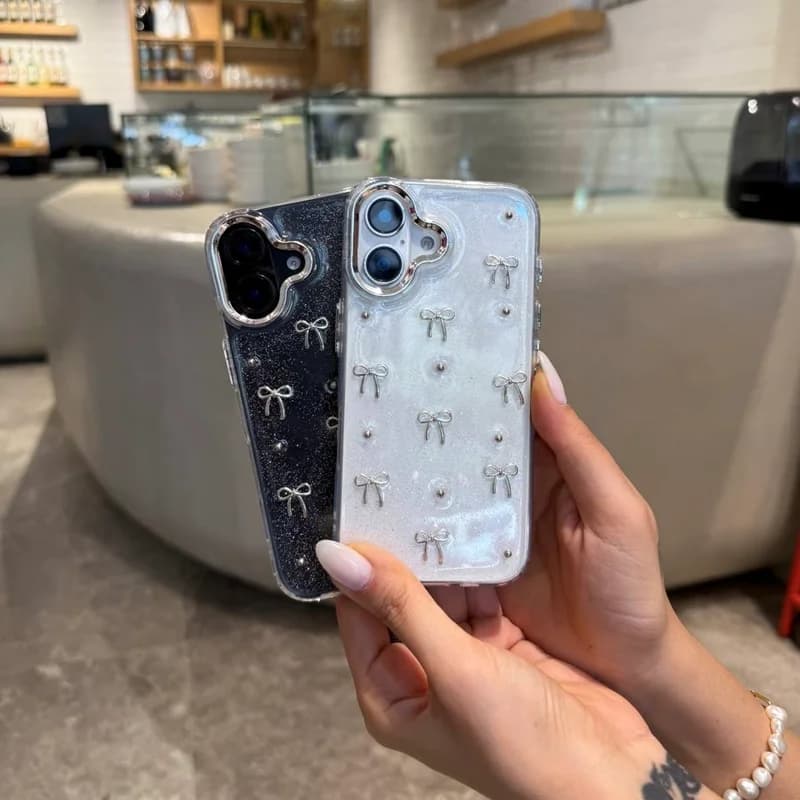 قاب گوشی آیفون پاپیون شاین اکلیلی - کد (۳۲۹۸۸)