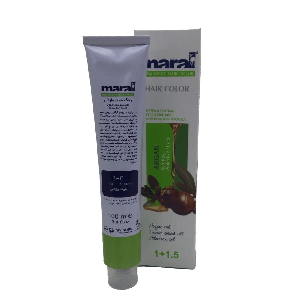 رنگ مو مارال_بلوند روشن8-0