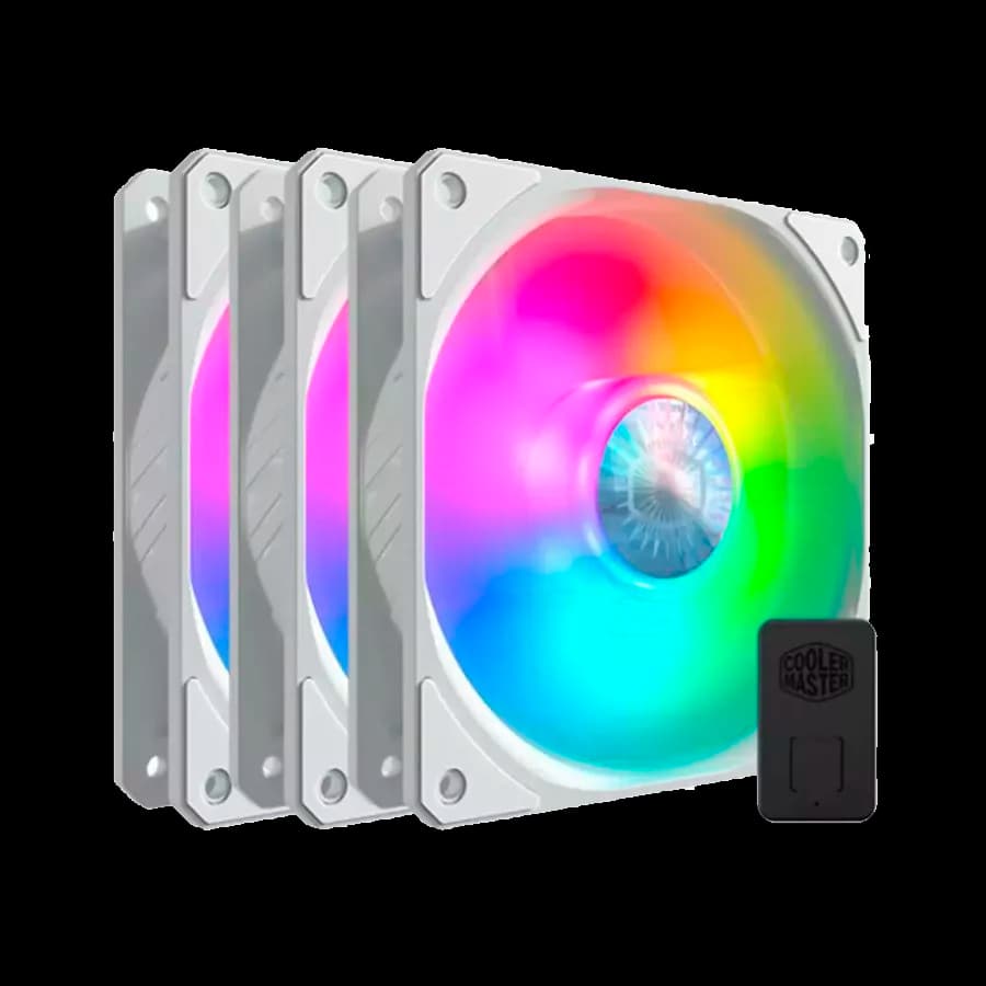 فن خنک کننده کیس کولرمستر مدل SICKLEFLOW 120 ARGB 3-IN-1
