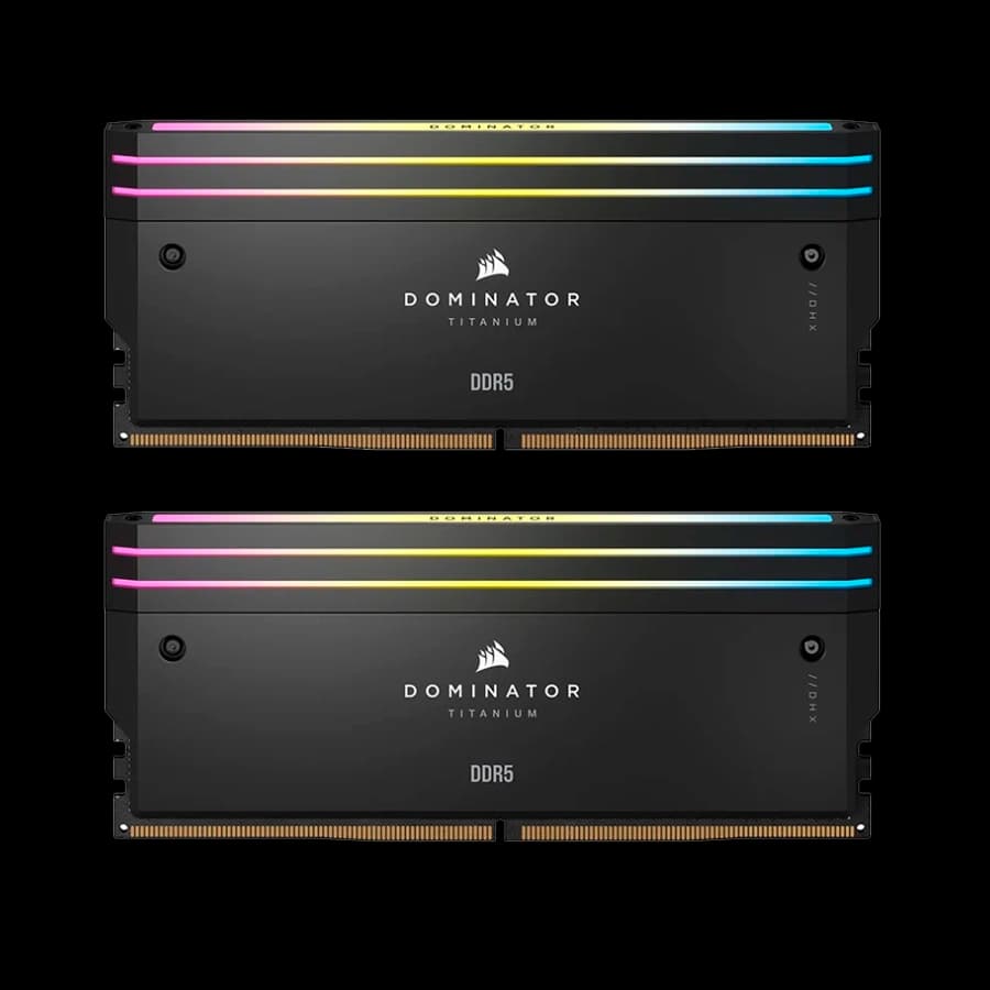 رم کورسیر Corsair 32GB 7200MHz CL34 Dominator Titanium RGB