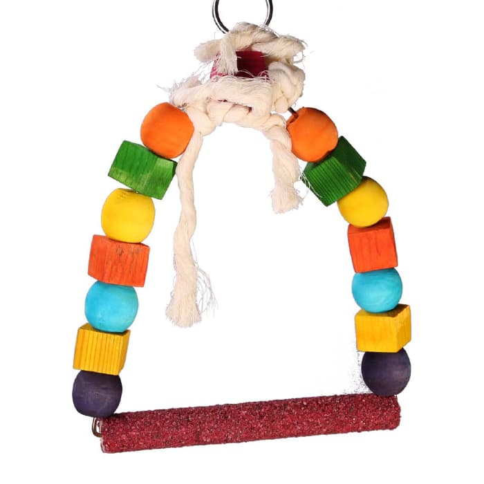 اسباب بازی پرندگان زینتی مدل آویز کد 115029