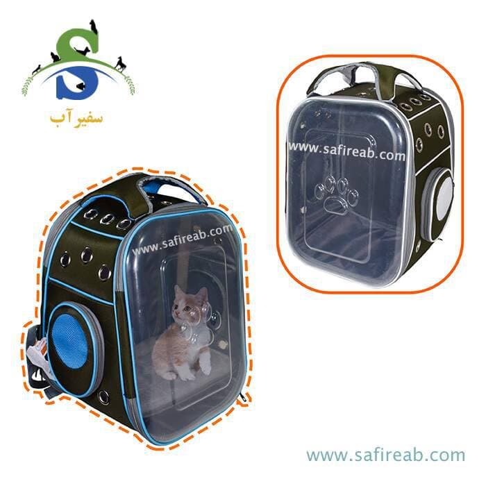 کیف حمل جلو طلق دار مدل Oliver سگ و گربه و جوندگان دنیل