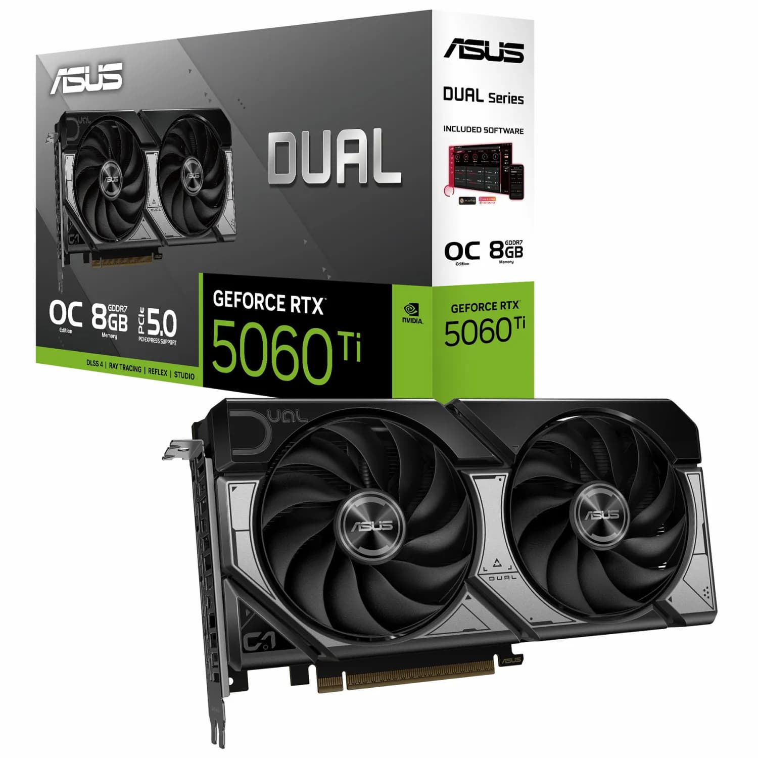 کارت گرافیک ایسوس مدل DUAL RTX 5060 Ti OC 8GB
