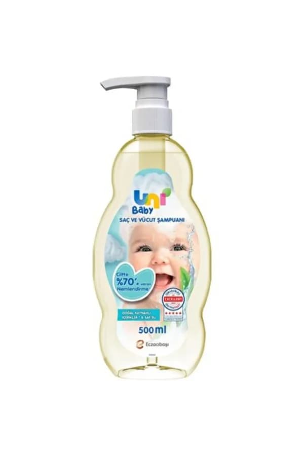 شامپو سر و بدن کودک بدون سولفات یونی Uni