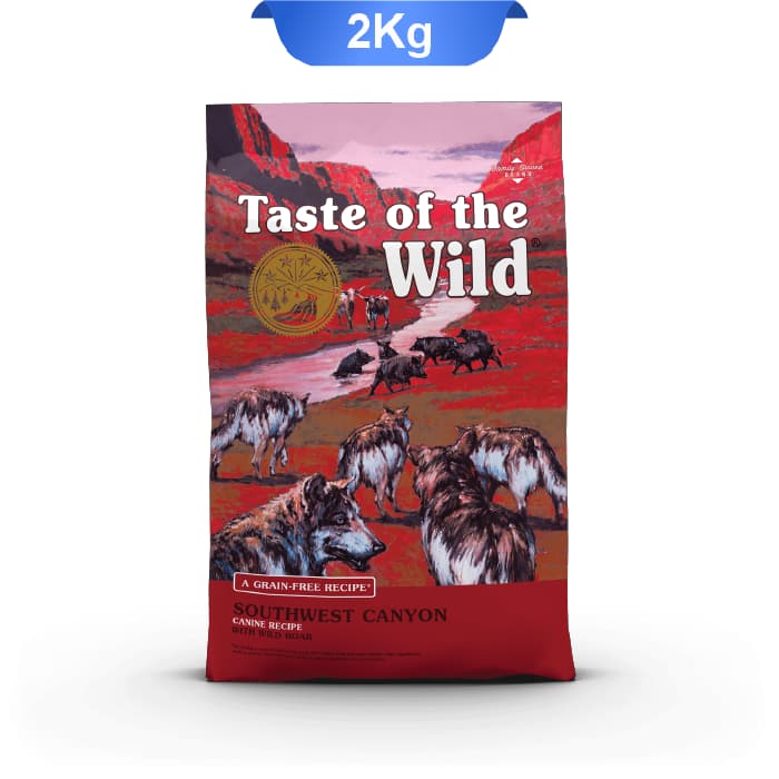 غذا خشک سگ بالغ تیست آف د وایلد طعم گراز و بره + گاو وزن 2 کیلوگرم Taste of the Wild SC