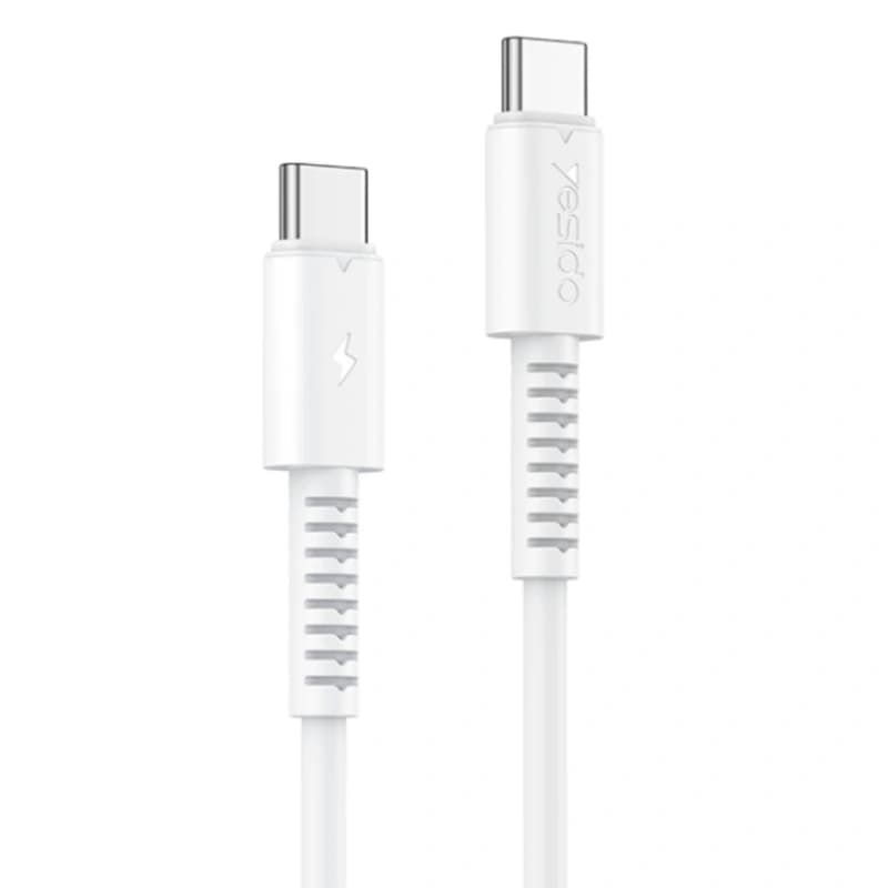 کابل شارژ دو سر تایپ سی به طول 1 متر و توان 60W مدل YESIDO CA154 (100% اورجینال)