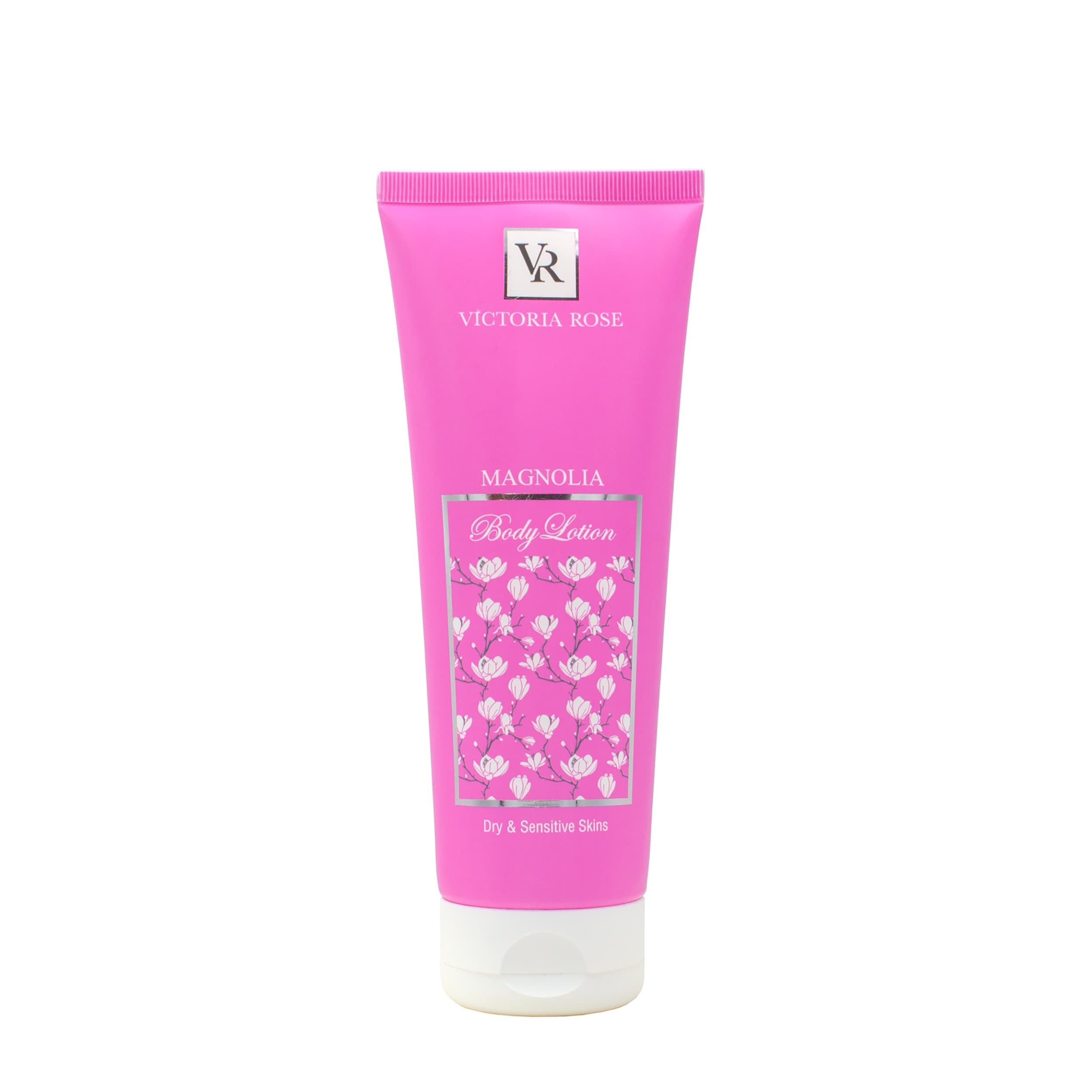 لوسیون بدن ویکتوریا رز مدل مگنولیا(Magnolia) مناسب پوست های خشک و حساس حجم 250 میلی لیتر
