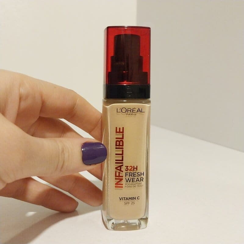 کرم پودر لورال اینفالیبل شیشه ای 32 ساعته شماره 110 حجم 30 میل