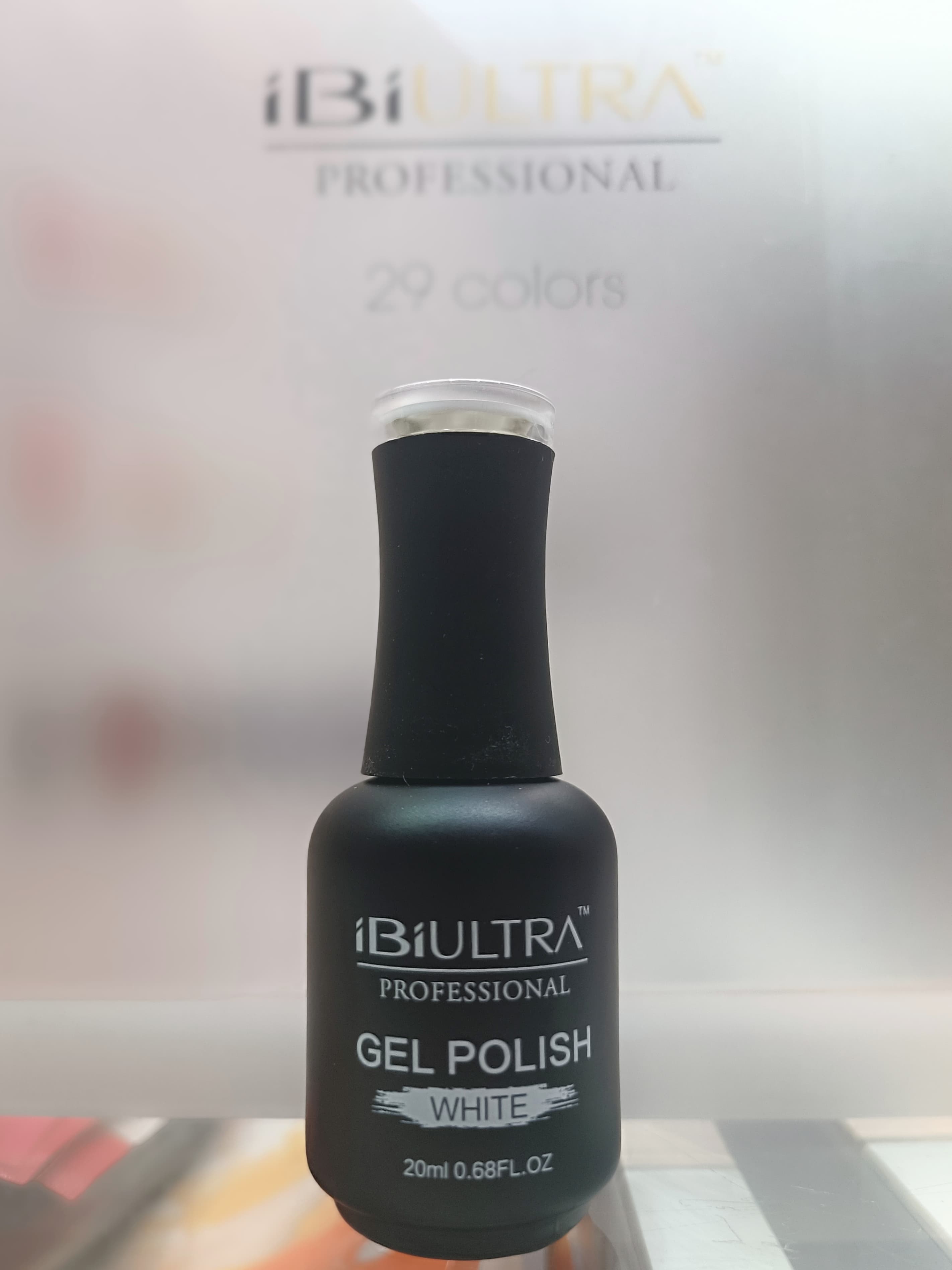 لاک ژل سفید 20 میل آی بی آی iBi