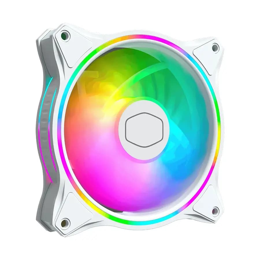 فن کیس کولر مستر MF140 HALO WHITE